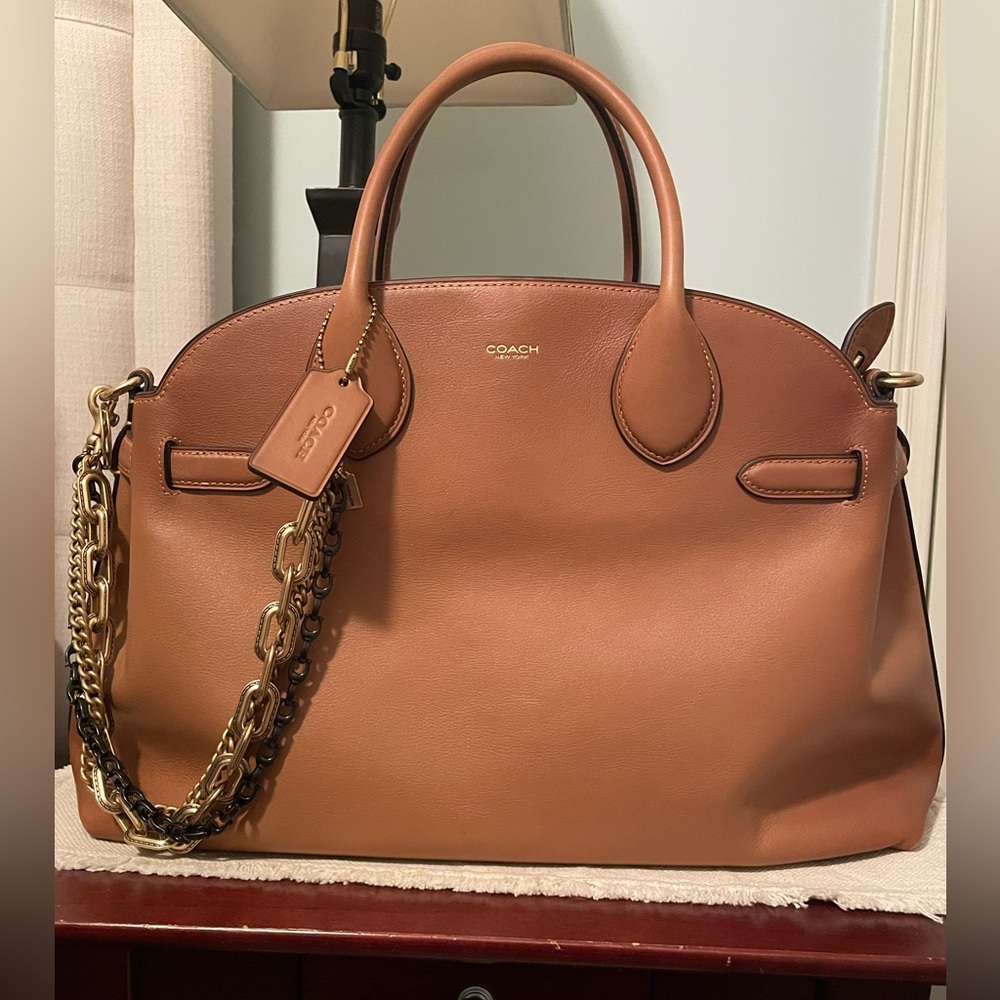 Coach Empire Carryall 40 honey brown
